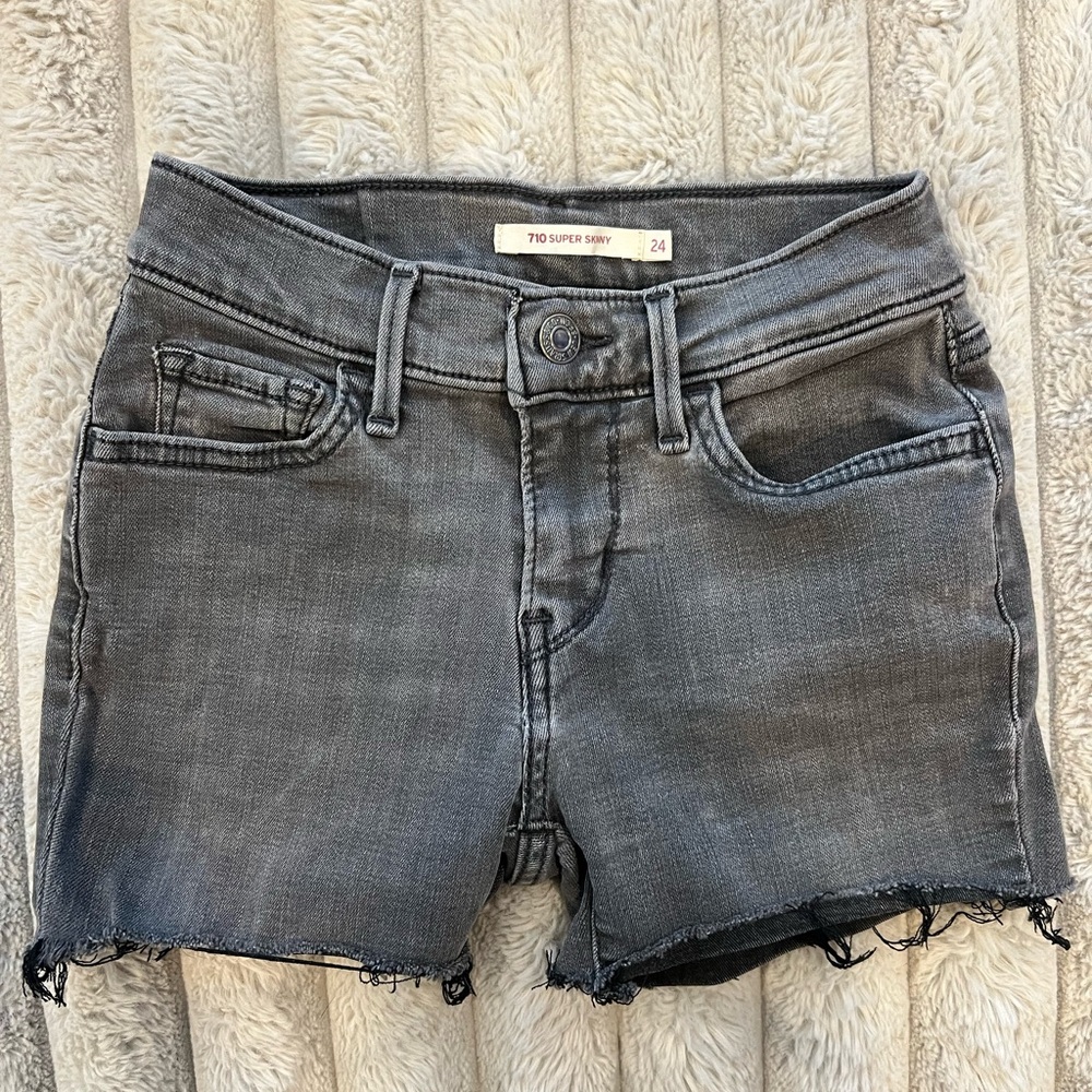 Girls black shorts